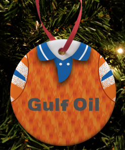 Swansea Away 1993 Retro Kit Christmas Tree Decoration
