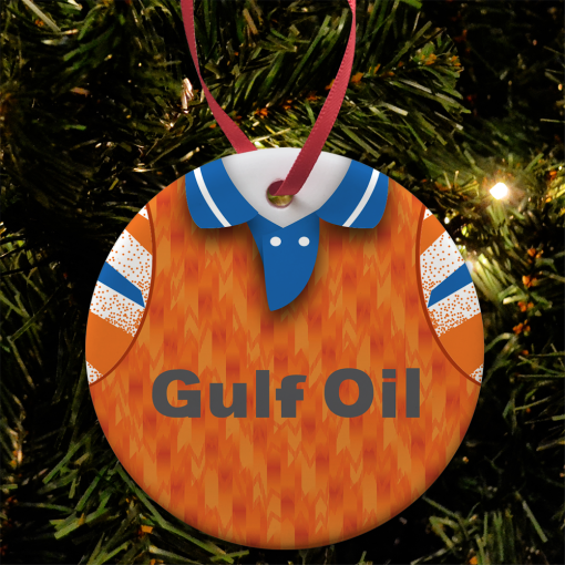 Swansea Away 1993 Retro Kit Christmas Tree Decoration
