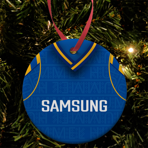 Wimbledon Home 1989 Retro Kit Christmas Tree Decoration