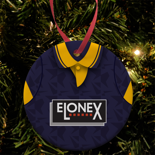 Wimbledon Home 1994 Retro Kit Christmas Tree Decoration