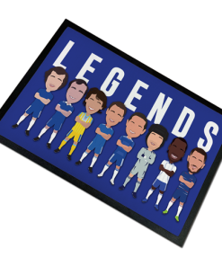 Chelsea Legends Vector Heroes Door Floor Mat