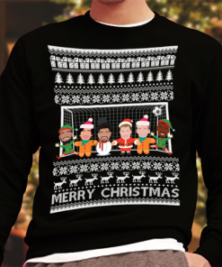 Newcastle Vector Heroes Christmas Jumper Black