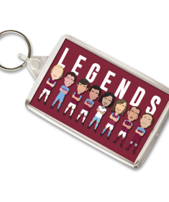 West Ham Legends Vector Heroes Keyring
