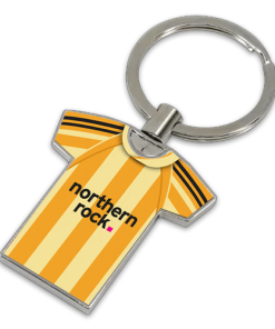 Newcastle Classic Kits Away 2009 Retro Metal Shirt Keyring