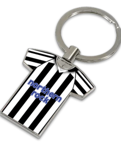 Newcastle Classic Kits Home 2003 Retro Metal Shirt Keyring