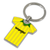 Notts County Classic Kits Away 1985 Retro Metal Shirt Keyring
