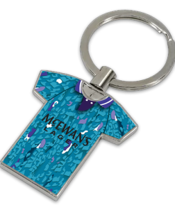 Notts County Classic Kits Away 1993 Retro Metal Shirt Keyring