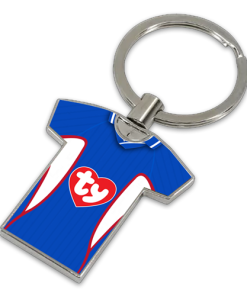 Portsmouth Classic Kits Home 2002 Retro Metal Shirt Keyring