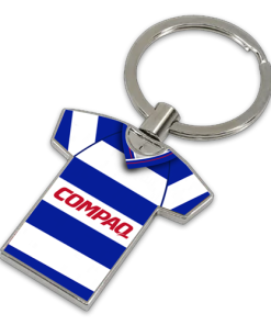 QPR Classic Kits Home 1994 Retro Metal Shirt Keyring