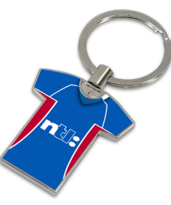 Rangers Classic Kits Home 2001 Retro Metal Shirt Keyring