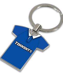 Rangers Classic Kits Home 2010 Retro Metal Shirt Keyring