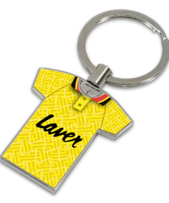 Sheffield Utd Classic Kits Away 1991 Retro Metal Shirt Keyring