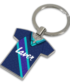 Sheffield Utd Classic Kits Away 1993 Retro Metal Shirt Keyring