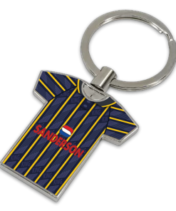 Sheffield Wednesday Classic Kits Away 1993 Retro Metal Shirt Keyring