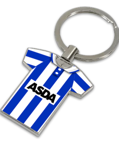 Sheffield Wednesday Classic Kits Home 1991 Retro Metal Shirt Keyring