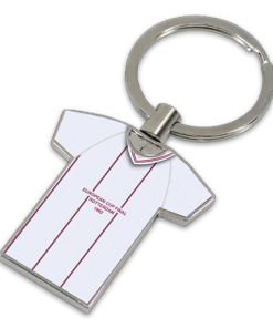 Villa Classic Kits Away 1982 Retro Metal Shirt Keyring