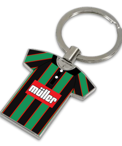 Villa Classic Kits Away 1994 Retro Metal Shirt Keyring