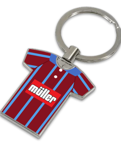 Villa Classic Kits Home 1994 Retro Metal Shirt Keyring