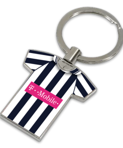West Brom Classic Kits Home 2008 Retro Metal Shirt Keyring