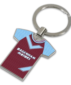 West Ham Classic Kits Home 1993 Retro Metal Shirt Keyring