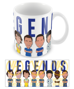 Chelsea Legends Vector Heroes Players Mug