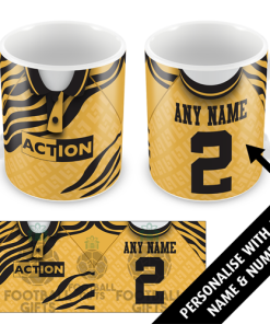 Swansea Away Shirt 1992 Personalised Retro Kit Mug