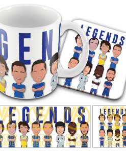Chelsea Legends Mug & Coaster Set Vector Heroes