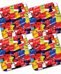 Forest Retro Shirts Classic Kits Mash Coasters Pack Of 4