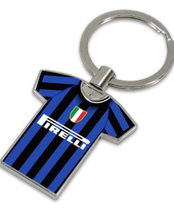 Inter Milan Classic Kits Home 2009 Retro Metal Shirt Keyring