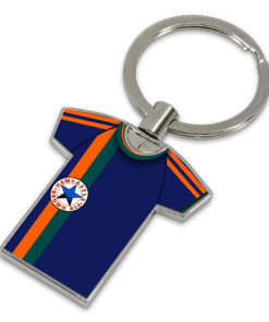 Newcastle Classic Kits Away 1997 Retro Metal Shirt Keyring