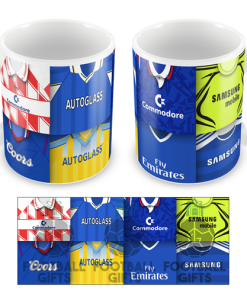 Chelsea Retro Shirt Montage Mug