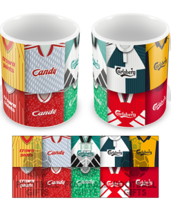 Liverpool Retro Shirt Montage Mug