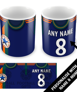 Newcastle Away 1997 Personalised Retro Kit Mug