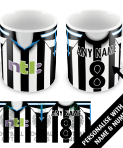Newcastle Home 2000 Personalised Retro Kit Mug