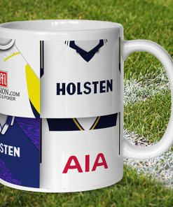 Alternative view of Spurs Retro Shirt Montage Mug