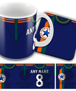 Newcastle Away 1997 Retro Kit Mug and Coaster Set