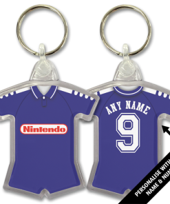 Fiorentina Home 1998 Classic Kits Retro Shirt Keyring