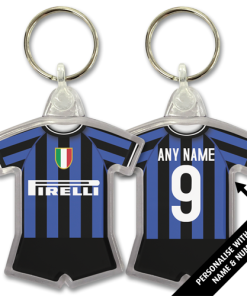 Inter Milan Home 2009 Classic Kits Retro Shirt Keyring