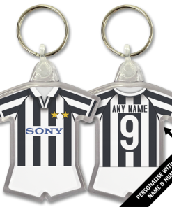 Juventus Home 1996 Classic Kits Retro Shirt Keyring