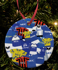Everton Retro Mash Christmas Tree Decoration Classic Kits