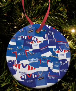 Rangers Retro Mash Christmas Tree Decoration Classic Kits
