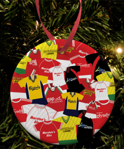 Wrexham Retro Mash Christmas Tree Decoration Classic Kits