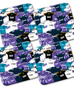 Real Madrid Retro Shirts Classic Kits Mash Coasters Pack Of 4