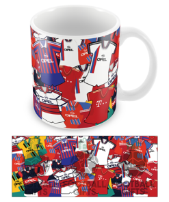 Bayern Munich Retro Classic Kit Mug Mash