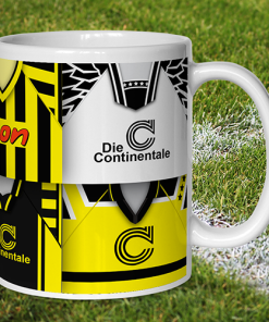 Alternative view of Dortmund Retro Shirt Montage Mug