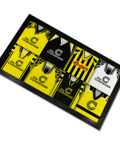 Dortmund Classic Shirts Retro Home & Away Shirts Kit Montage Bar Runner