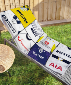 Spurs Classic Kits Montage Retro Shirt Beach Towel