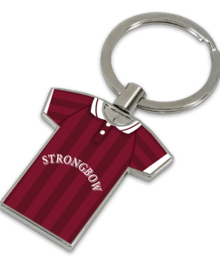 Hearts Classic Kits Home 1995 Retro Metal Shirt Keyring