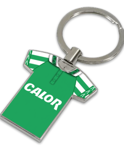 Hibs Classic Kits Home 1995 Retro Metal Shirt Keyring