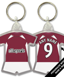 Hearts Home 2004 Classic Kits Retro Shirt Keyring